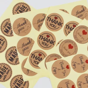 thank you stickers